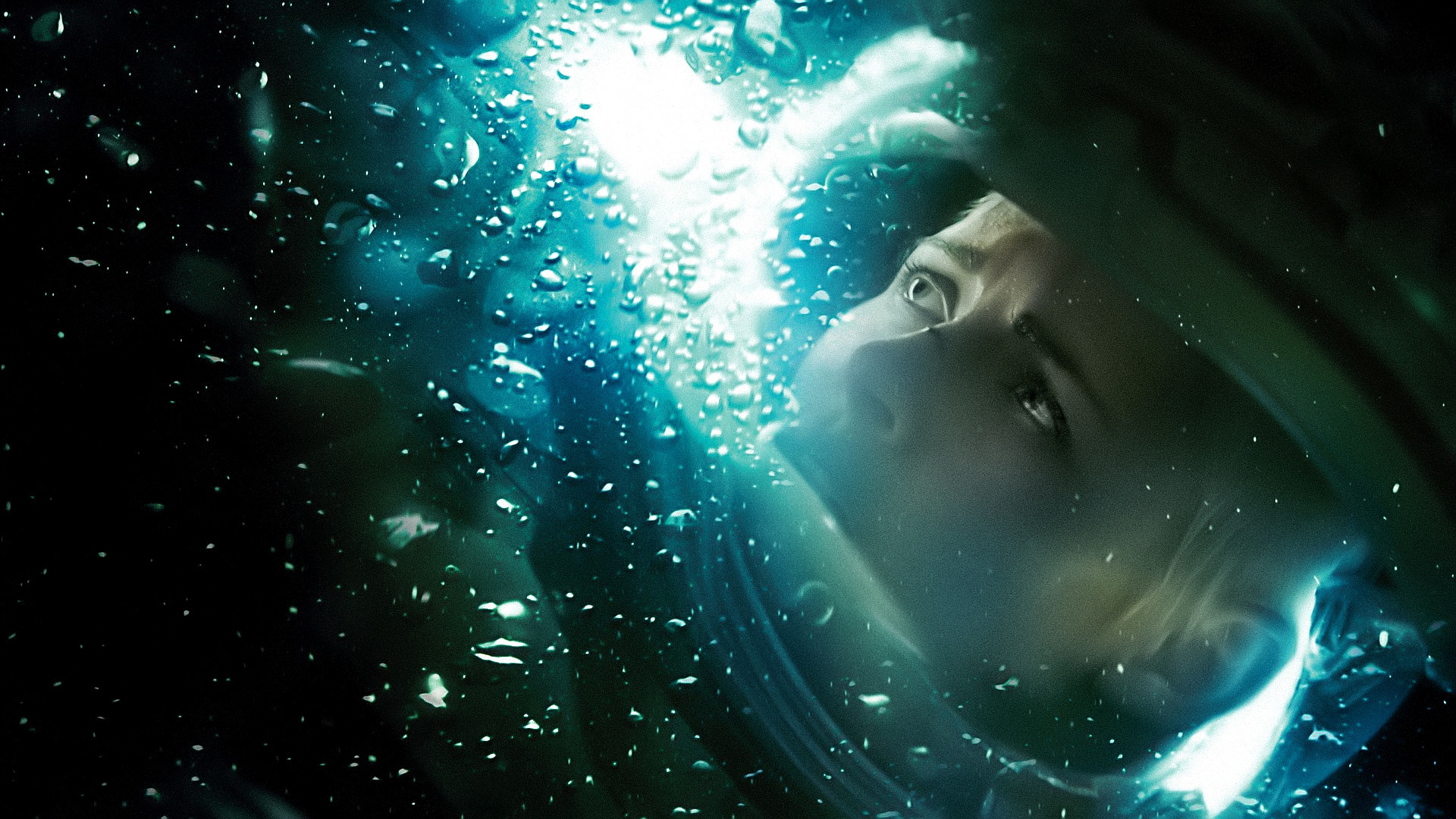 Underwater scene photo
