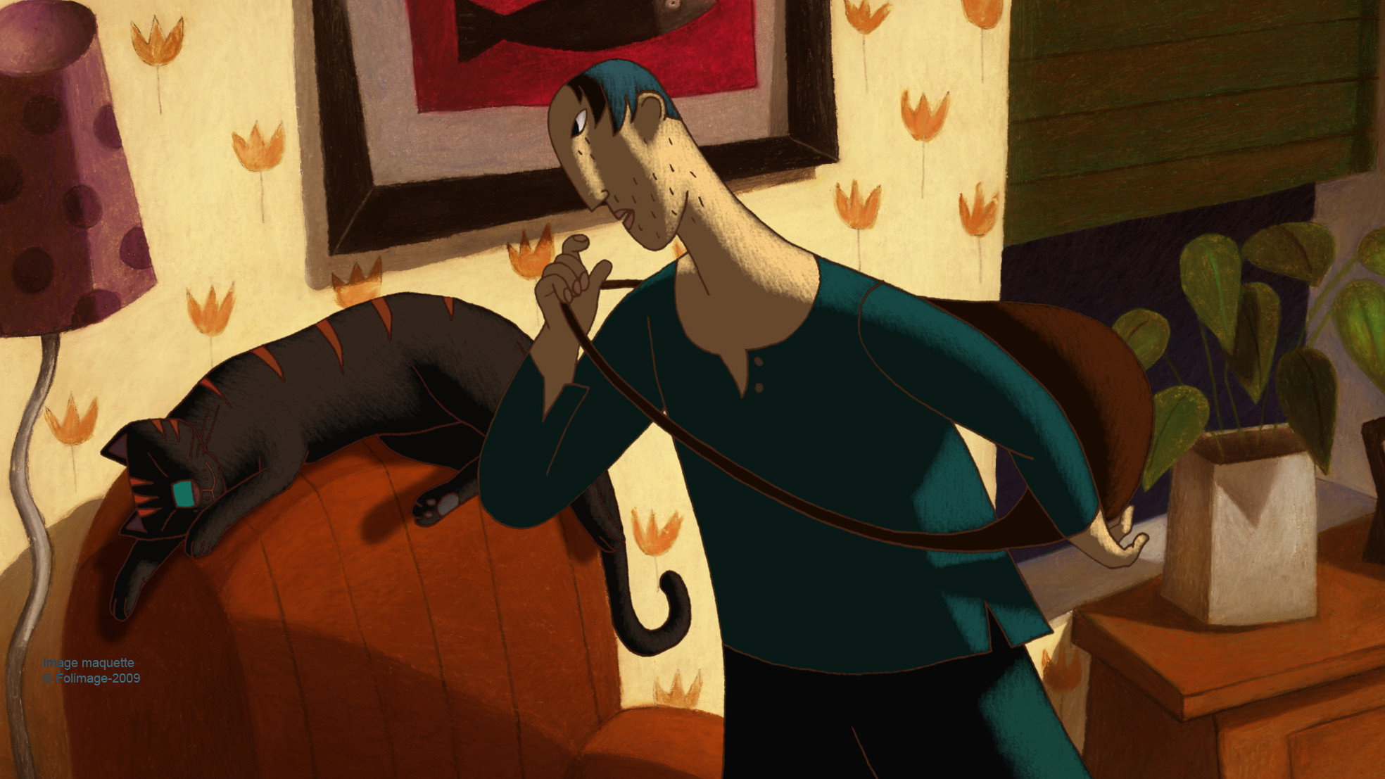 Une vie de chat scene photo
