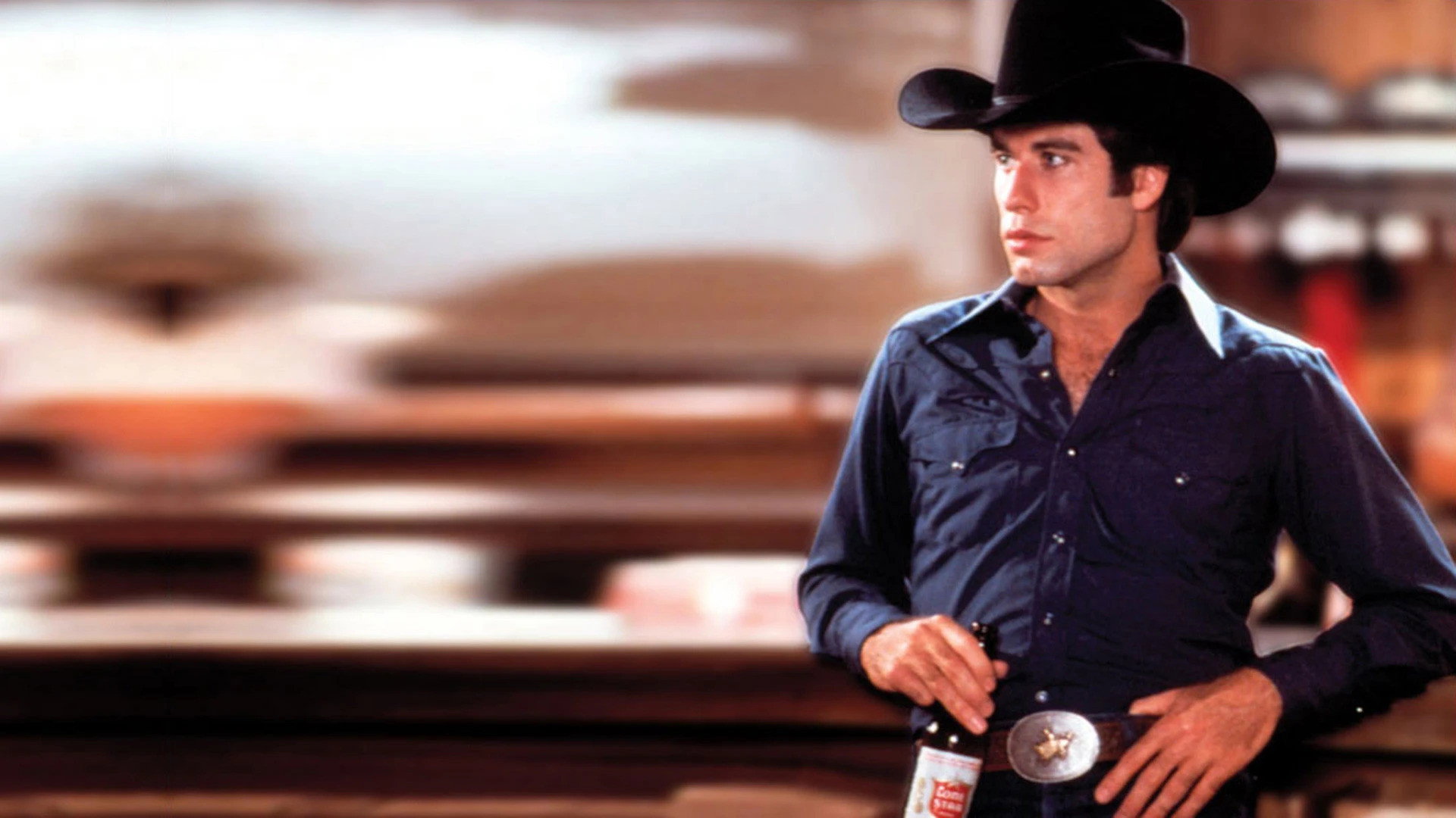 Urban Cowboy scene photo