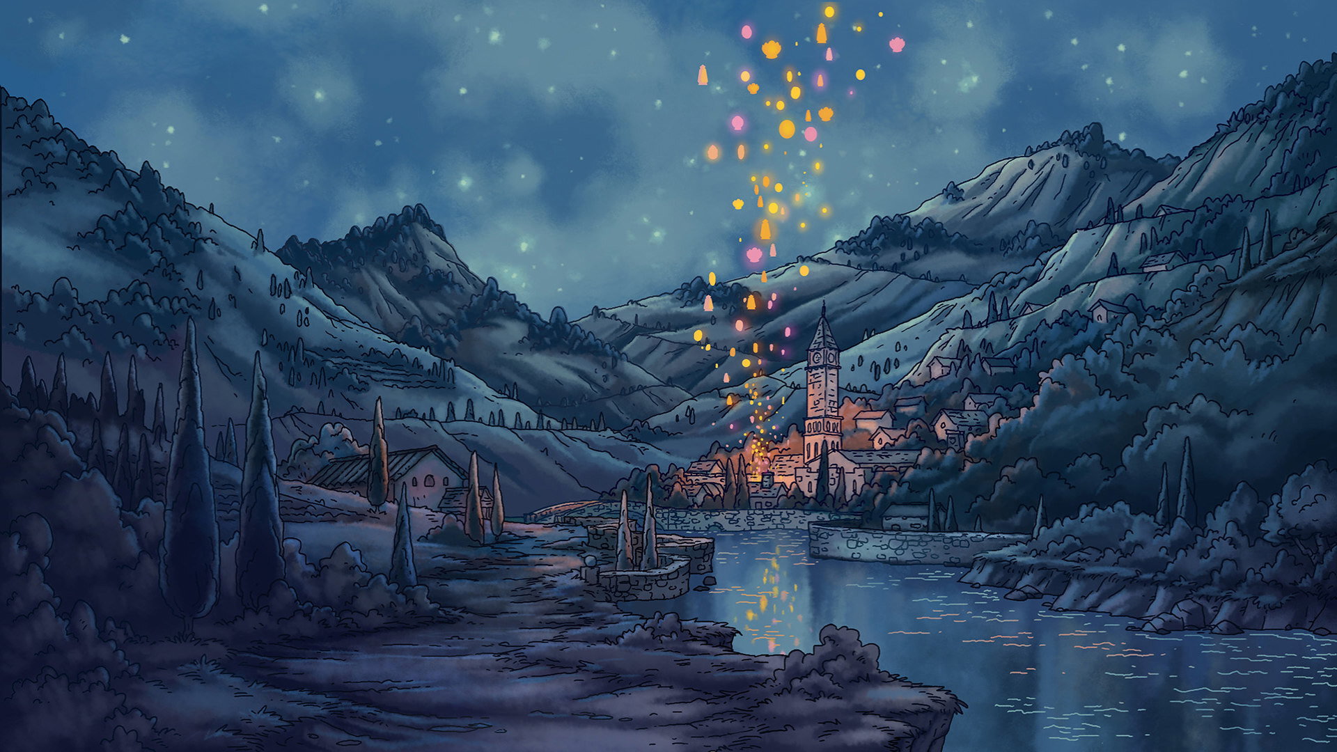 Valley of the Lanterns scene photo