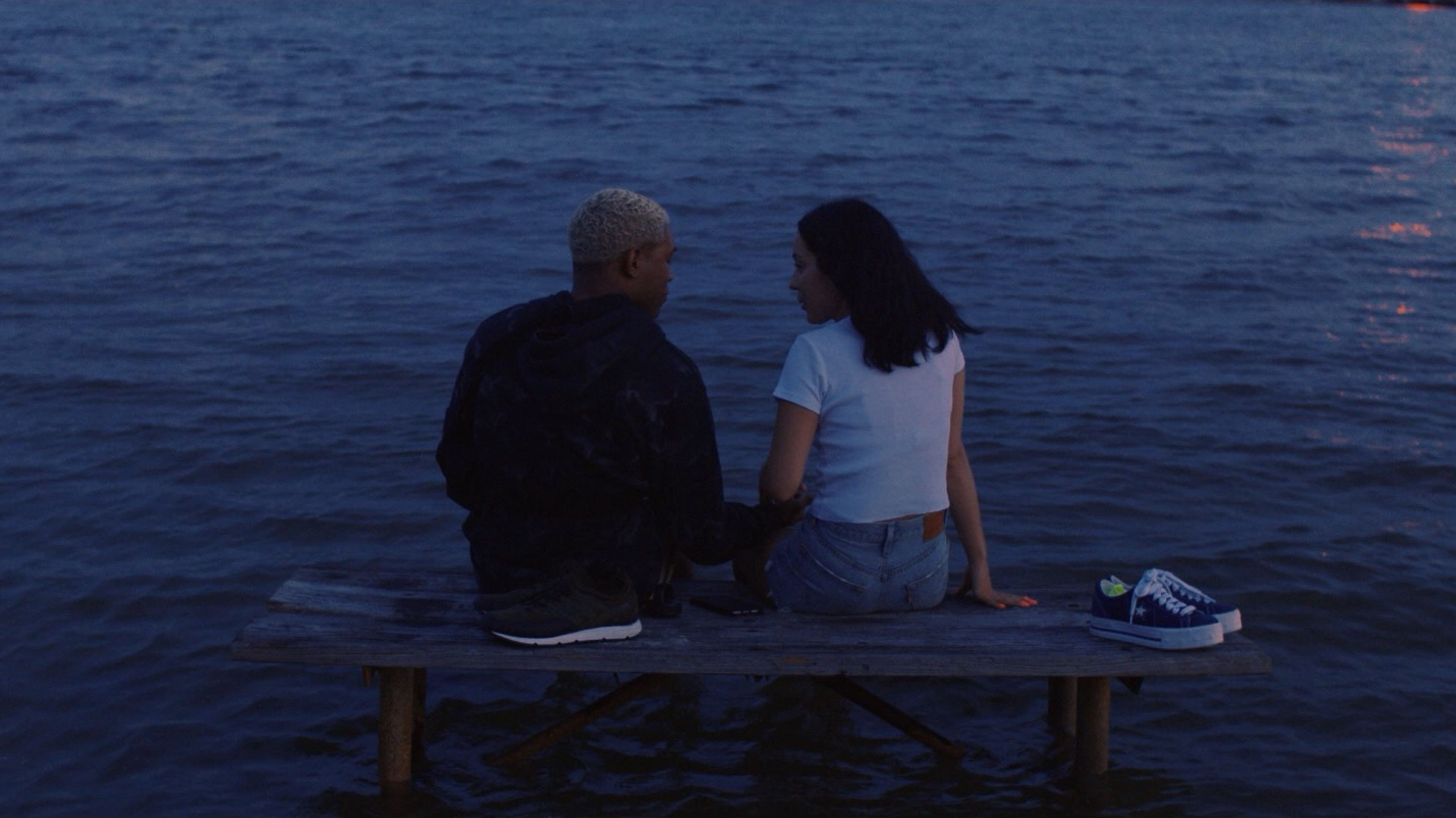 Waves scene photo