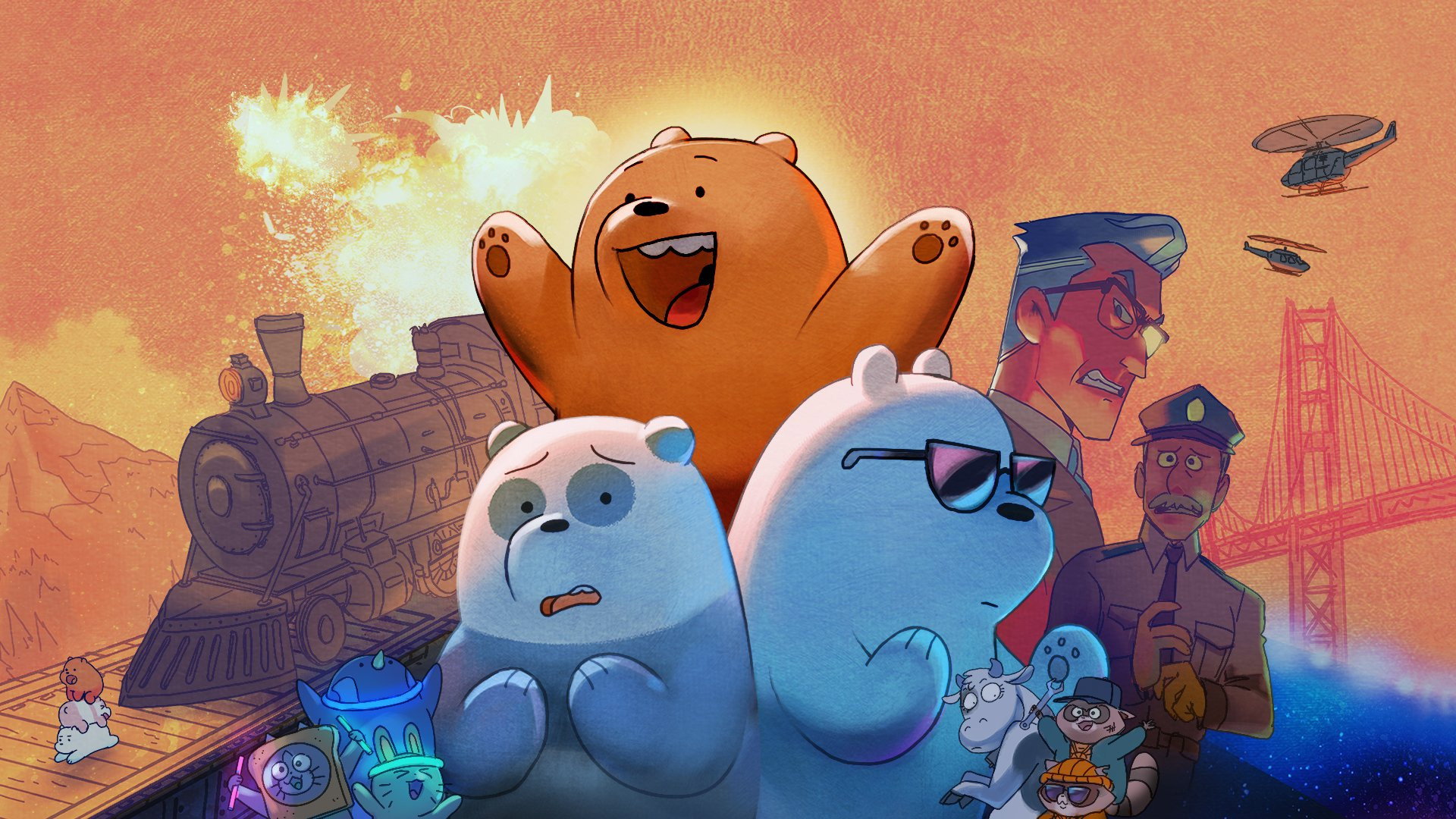 We Bare Bears: The Movie scene photo
