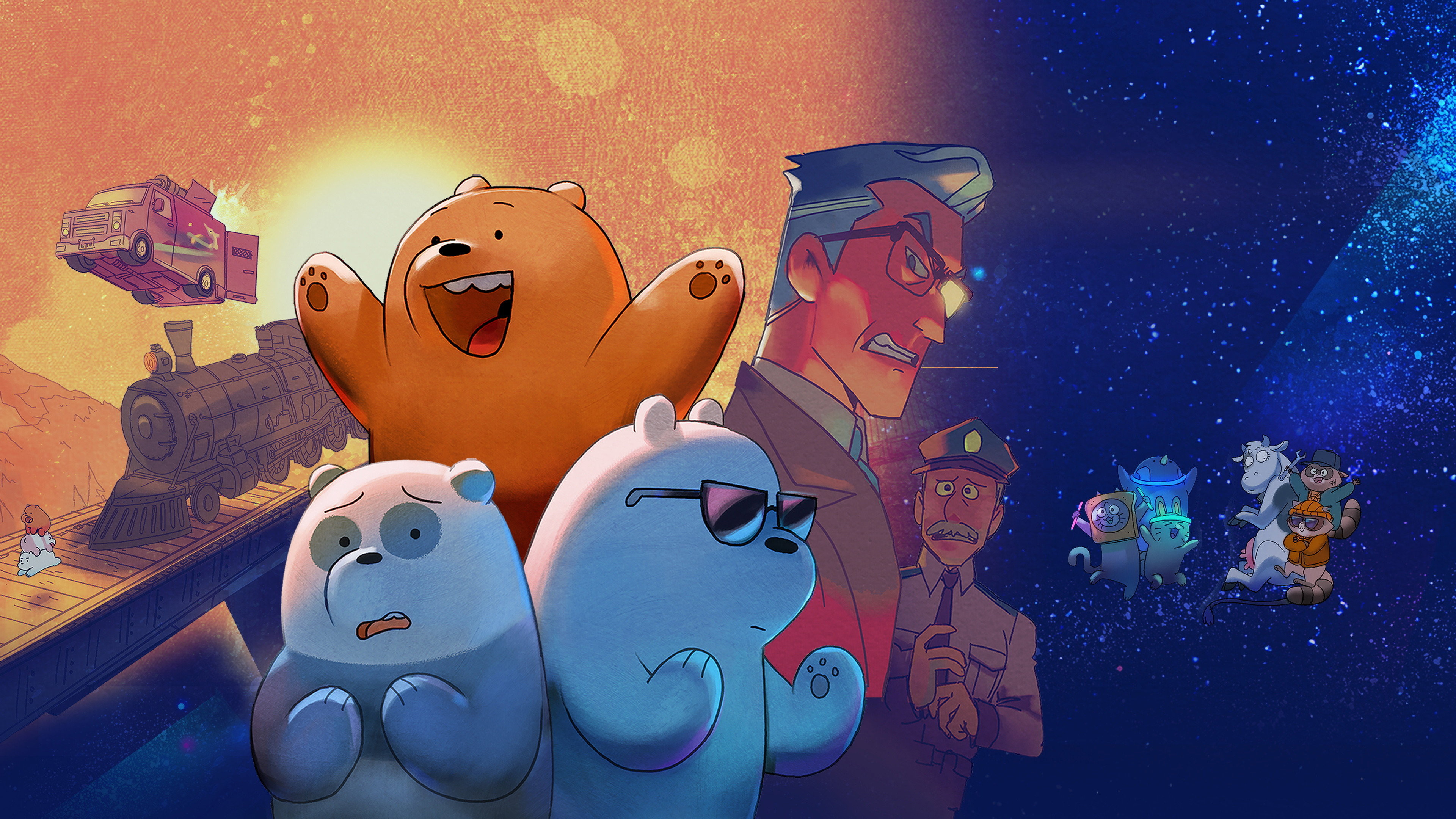 We Bare Bears: The Movie scene photo