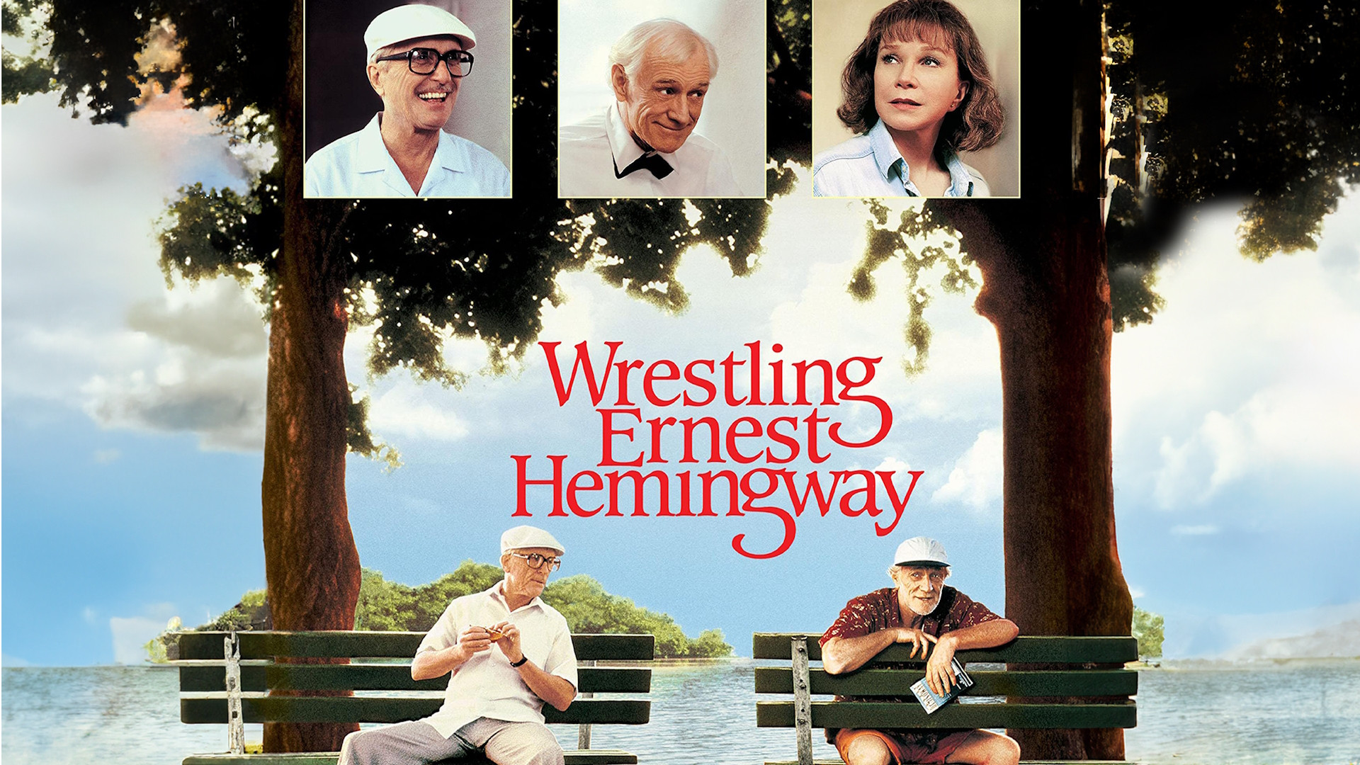 Wrestling Ernest Hemingway scene photo
