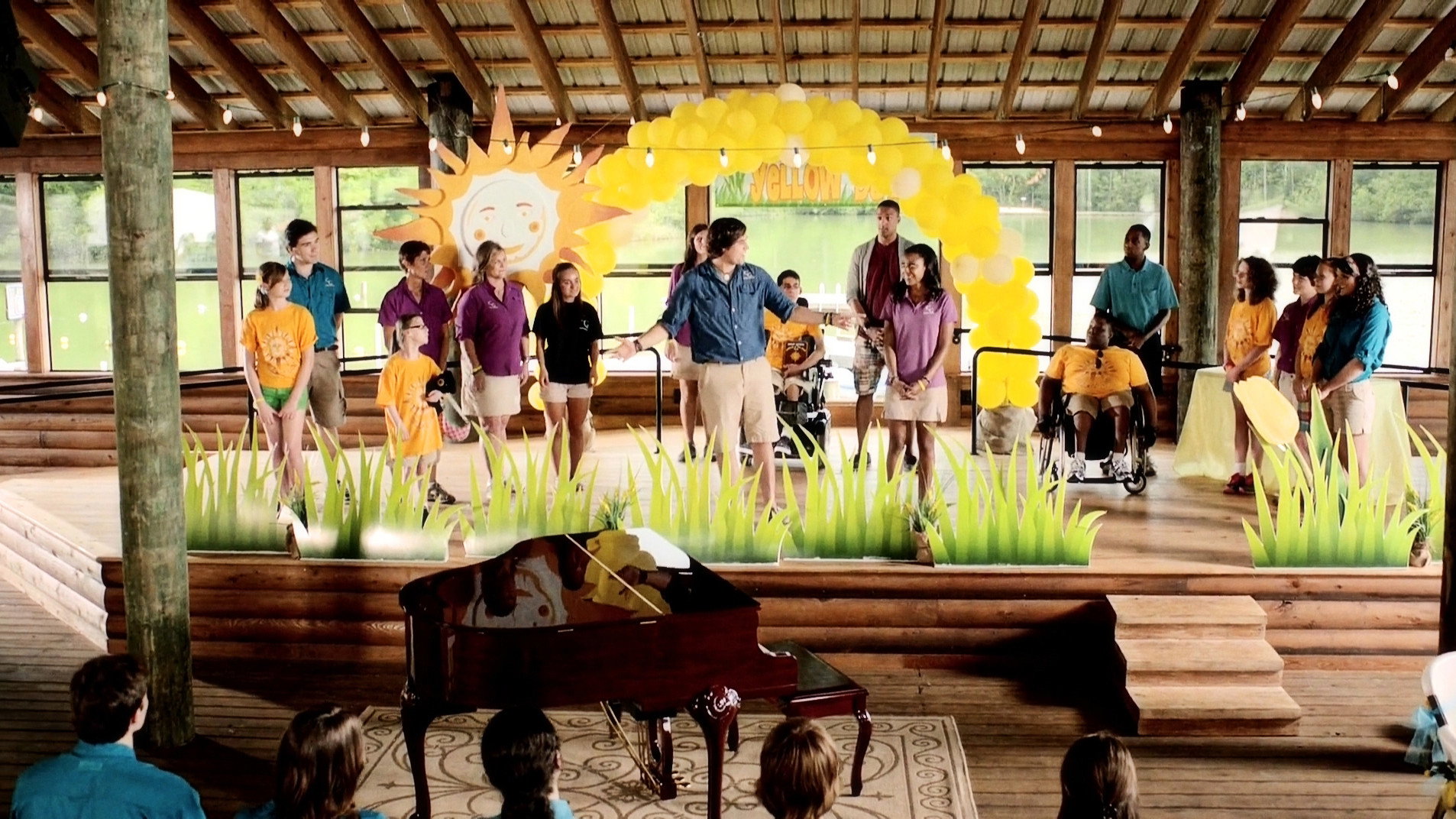 Yellow Day scene photo