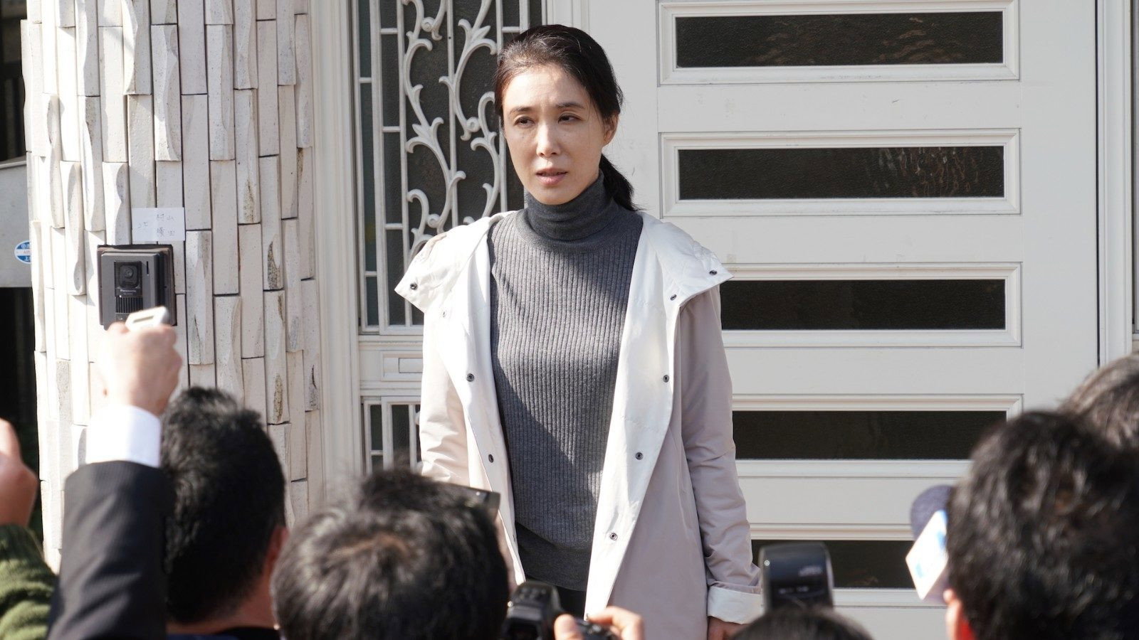 Yokogao scene photo